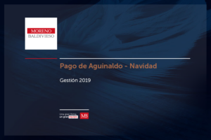 Pago Del Aguinaldo De Navidad De La Gestión 2019