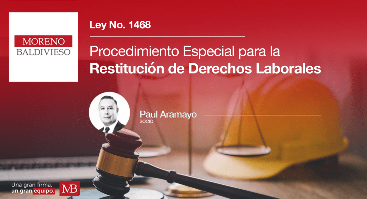 PROCEDIMIENTO ESPECIAL PARA LA RESTITUCIÓN DE DERECHOS LABORALES