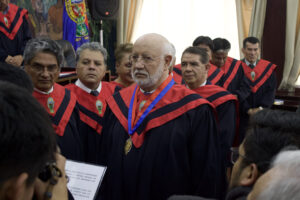 El Dr. Ramiro Moreno Baldivieso Recibió El Título De Doctor Honoris Causa Por La Universidad Mayor De San Andrés