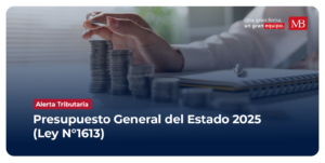 Presupuesto General Del Estado 2025 (Ley N°1613)