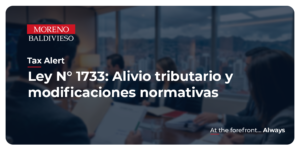 Ley N° 1733 ALIVIO TRIBUTARIO, CONDONACIÓN Y REGULARIZACIÓN TRIBUTARIA
