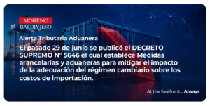 ALERTA TRIBUTARIA – ADUANERA